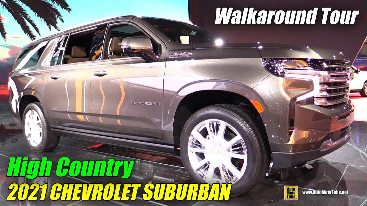 2021 Chevrolet Suburban High Country - Exterior Interior Walkaround - 2020 Chicago Auto Show
