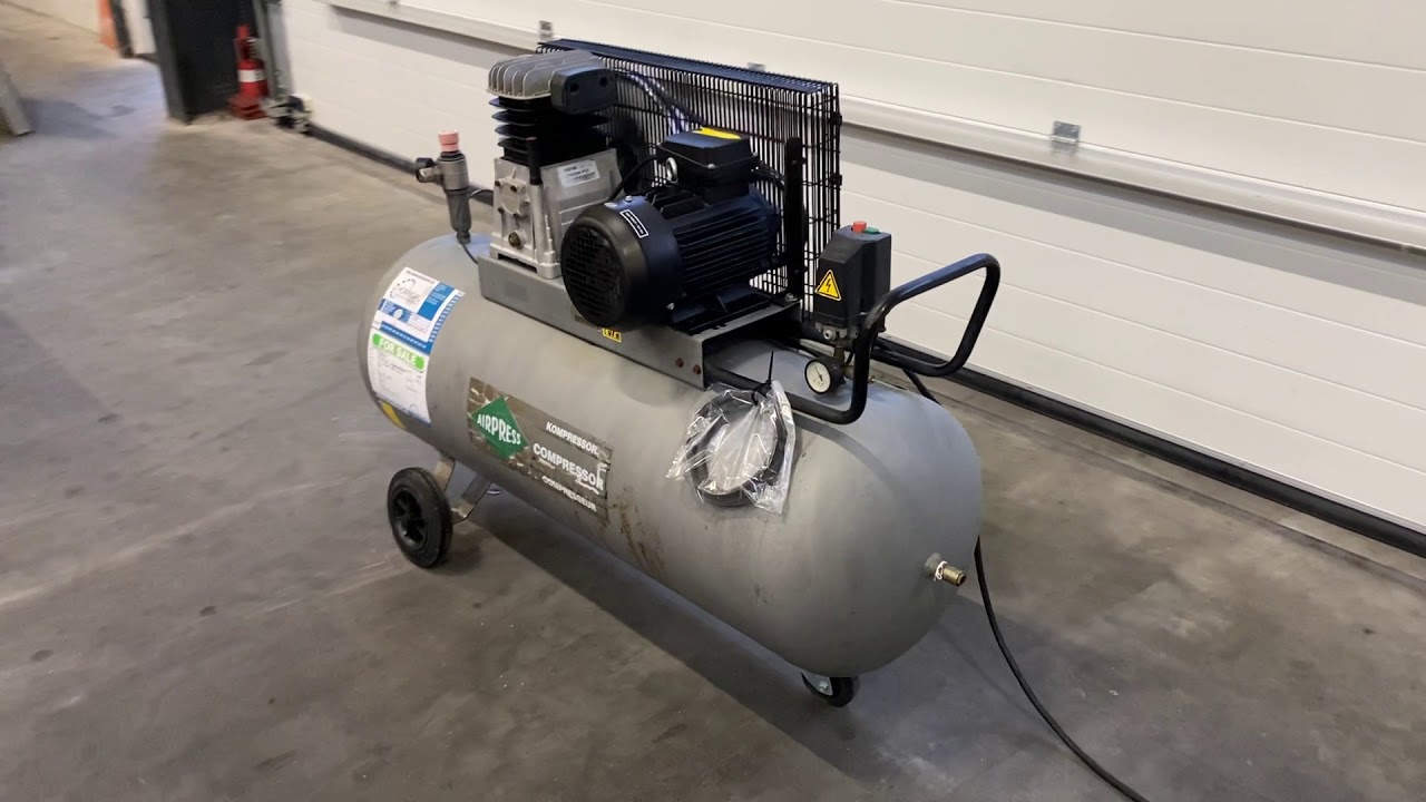 Airpress HK600 200 4 PK 10 bar 380 L   min zuigercompressor stocknr 3713