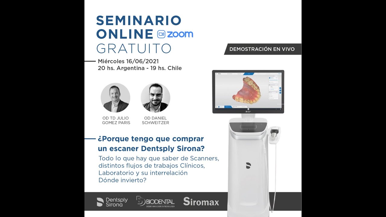 Porque tengo que comprar un escaner Dentsply Sirona
