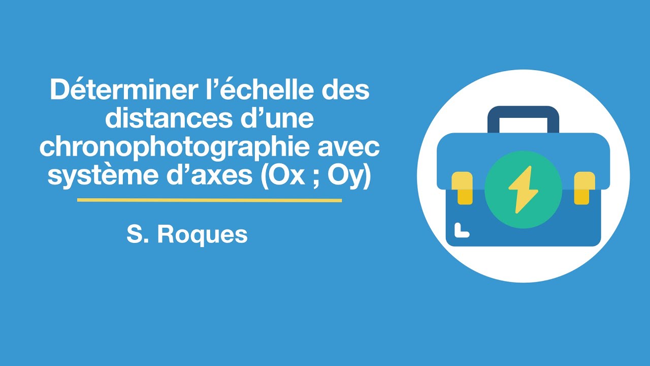 Boîte à outils - Déterminer l’échelle des distances d’une chronophotographie mvt circulaire uniforme