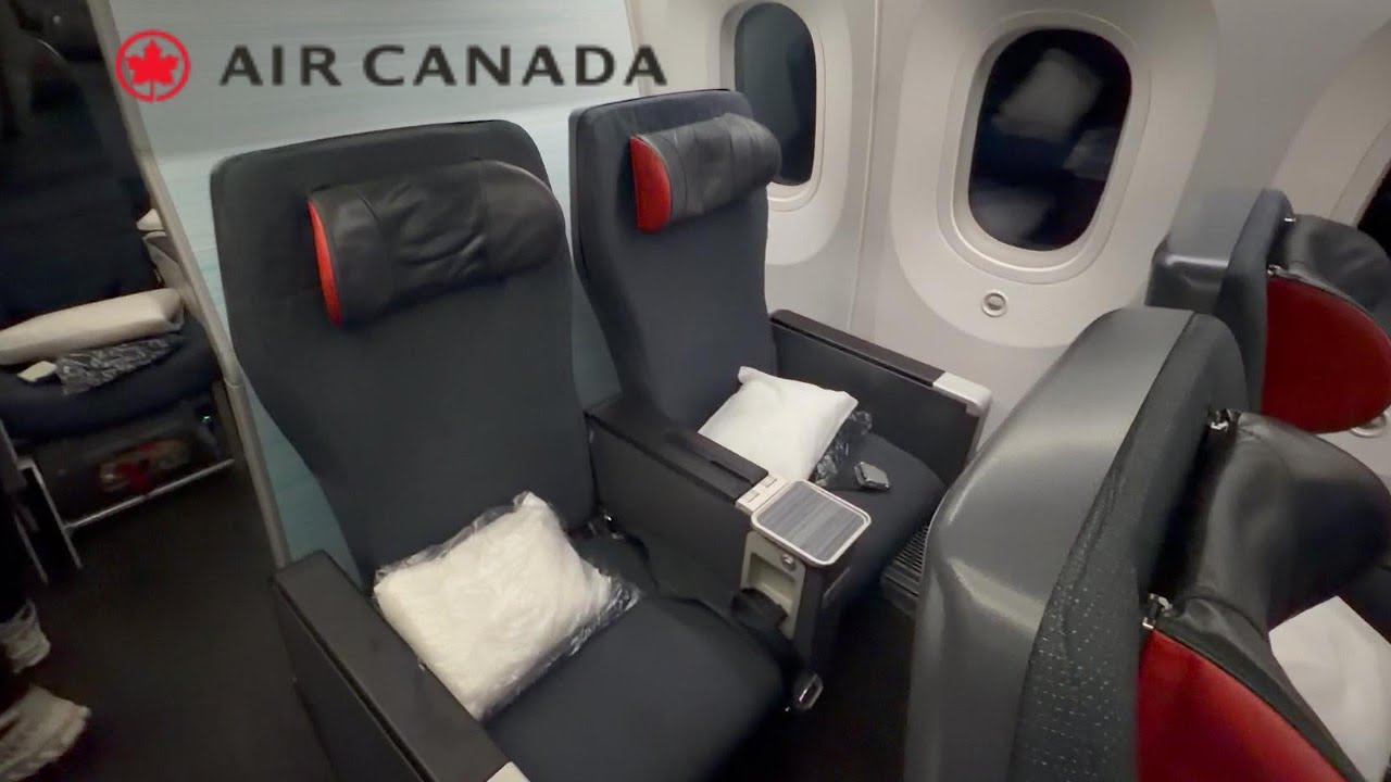 Just like Domestic Business Class!!! Air Canada Premium Economy on the Boeing 787-9