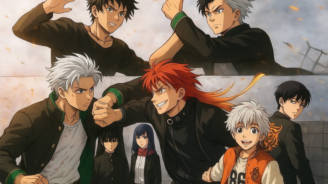 Wind Breaker Season 3 Episode 11 Manga In Hindi #hindiexplanation #anime #windbreaker #manga 