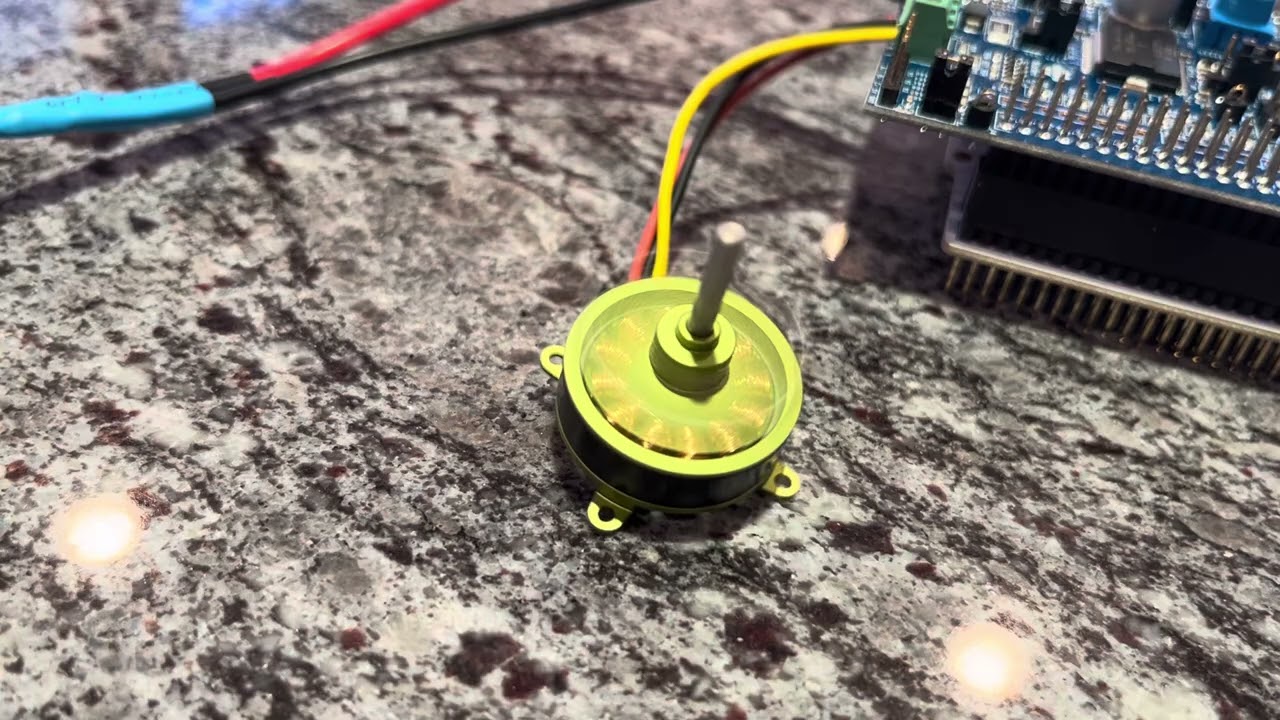 STM32 sensor less BLDC motor control