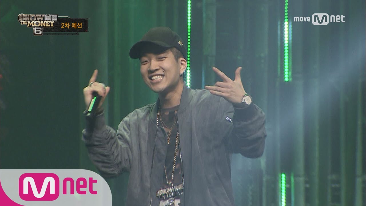 show me the money6 [2회/단독] ′화력은 두배′ 주노플로 @ 2차 예선 170708 EP.2
