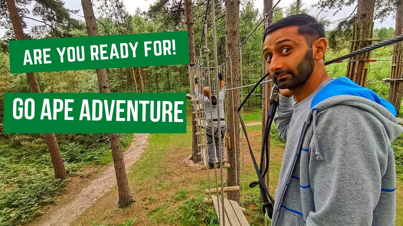 GO APE ADVENTURE | TREETOP CHALLENGE| Cannock