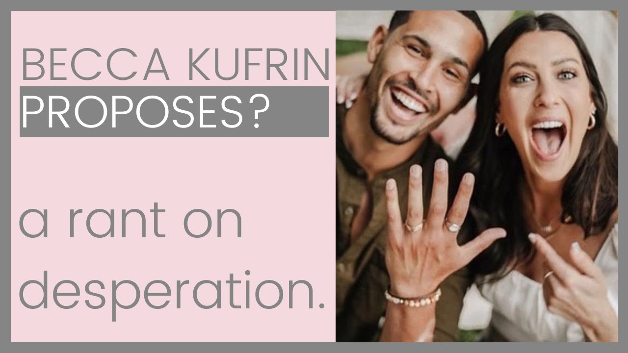 BECCA KUFRIN PROPOSES TO A MAN: Why You Should Never Ask A Guy Out | Shallon Lester