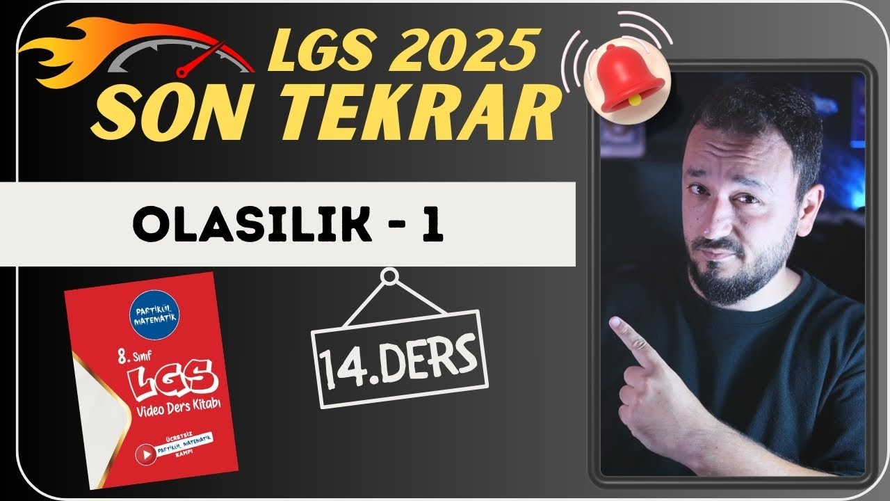 LGS 2025 Son Tekrar Kampı | 14.ders | Olasılık  - 1