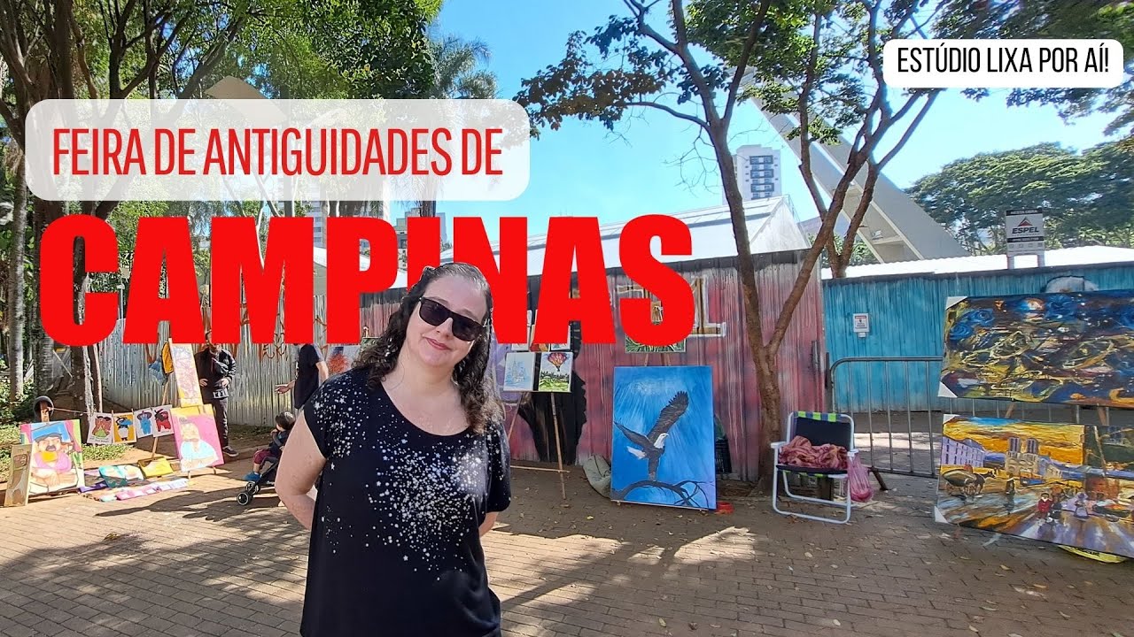 Tour pela FEIRA DE ANTIGUIDADES de Campinas #garimpodeantiguidades #antiguidades #campinas