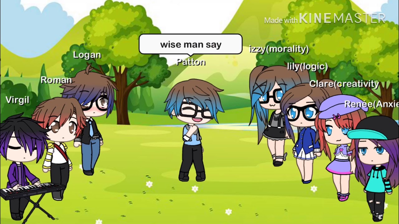 Gacha singing battle sanders sides vs Ashley’s sides