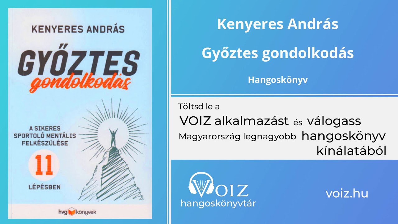 Győztes gondolkodás - Kenyeres András - VOIZ hangoskönyv