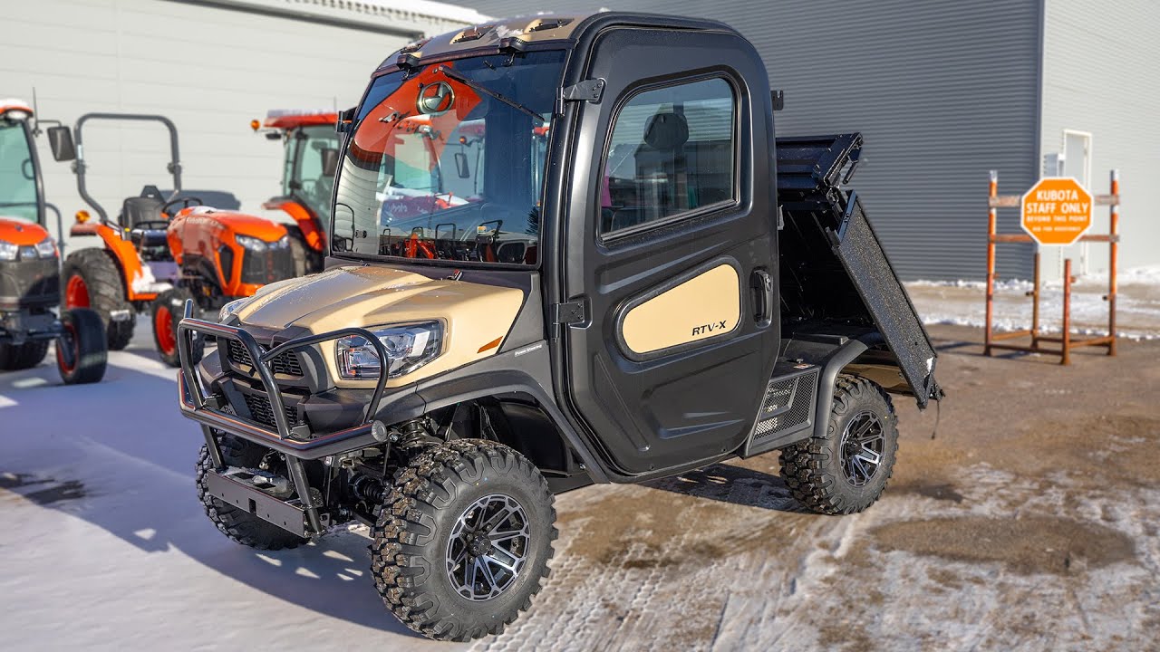 *НОВИНКА* Обзор и тест-драйв Kubota Diesel RTV-XC2!