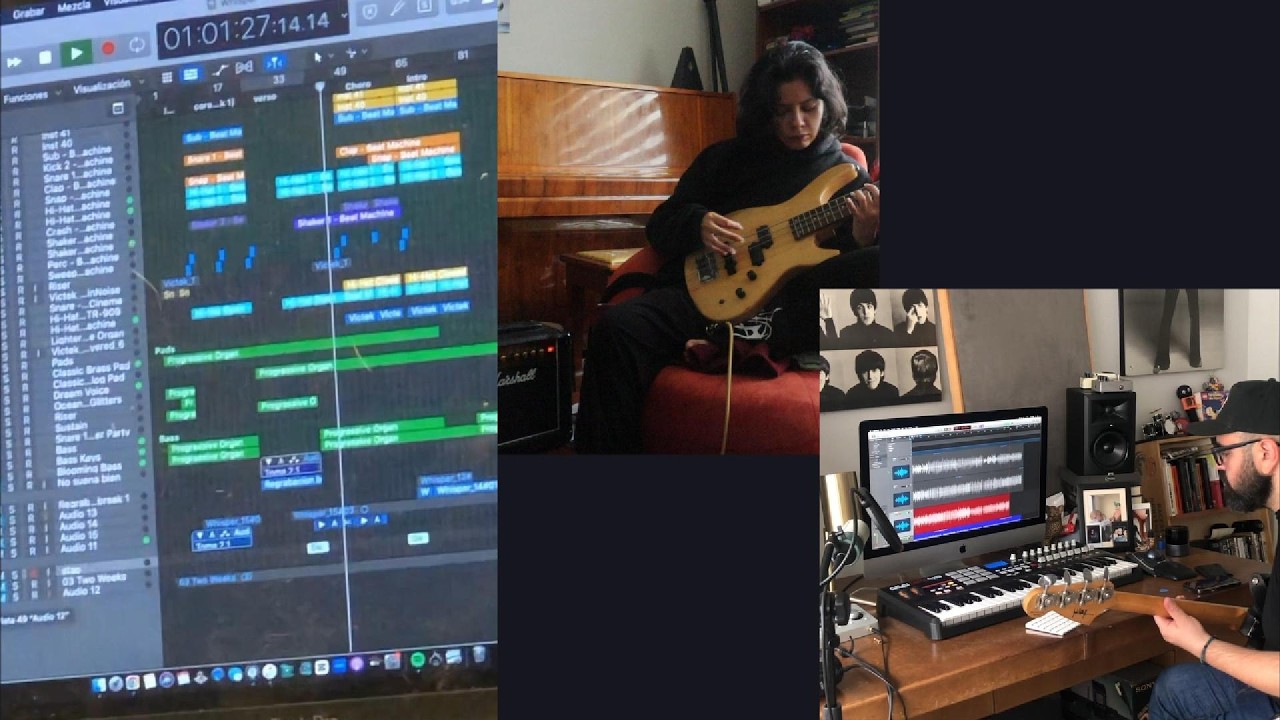 Bass Session for Poeila's 1st EP - Whispers of the Night