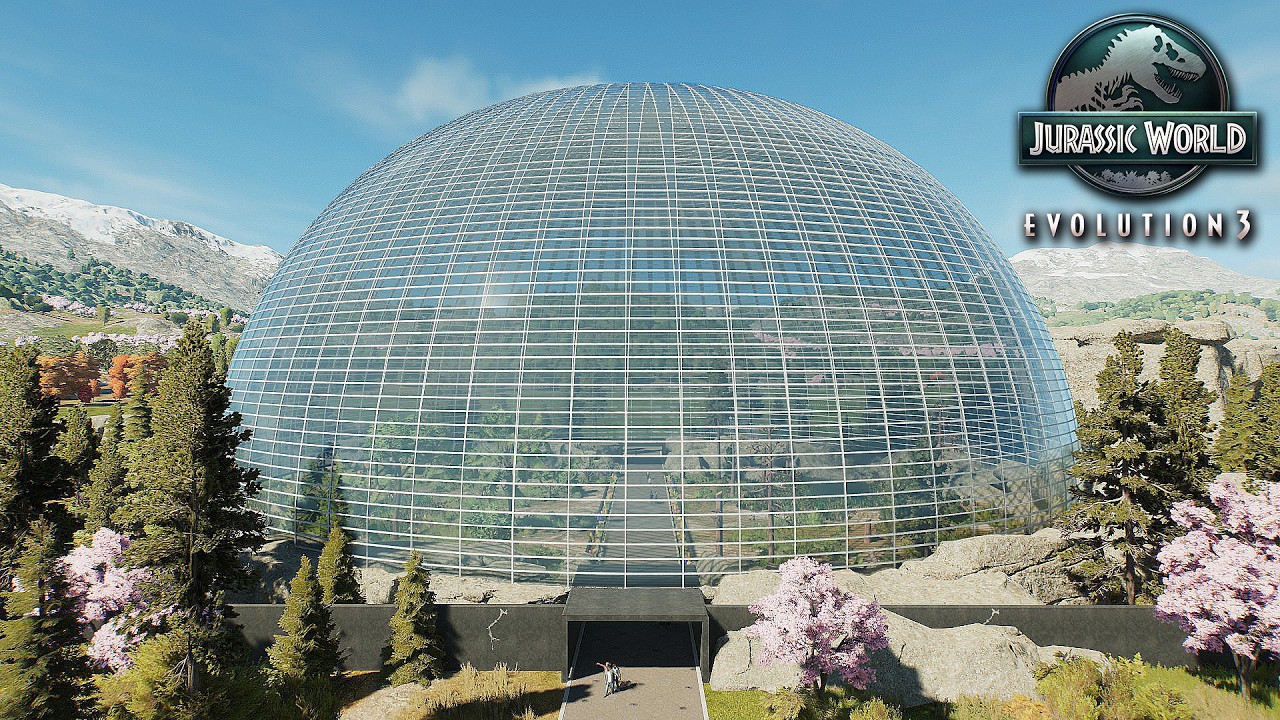 Construire un DÔME tropical dans Jurassic World Evolution 3 !