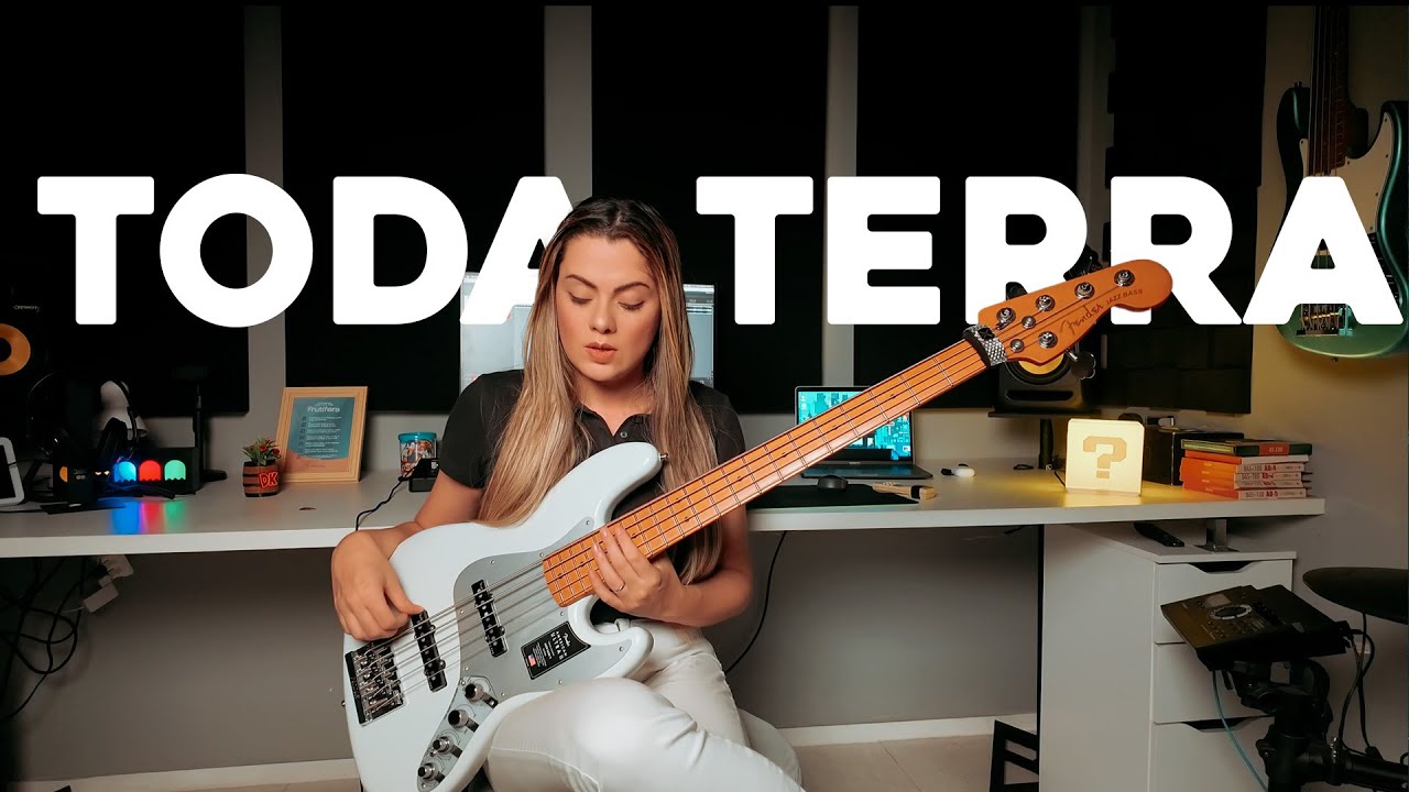 TODA TERRA - GABRIELA ROCHA | BASS COVER @GabrielaRochaOficial