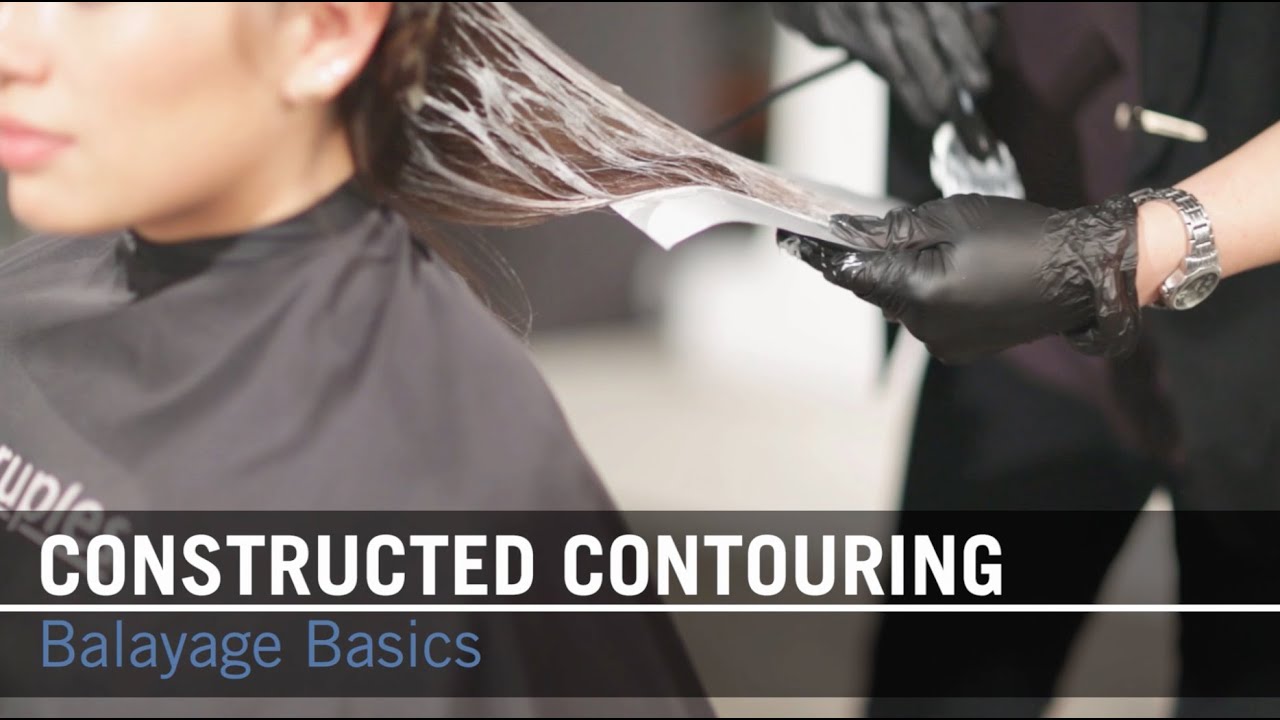 How To Balayage |  Constructed Contouring with POWER BLONDE