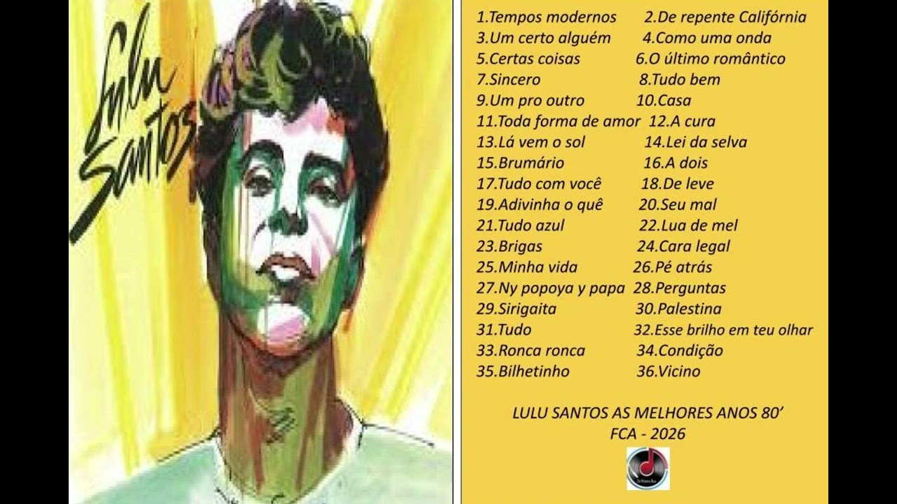 LULU SANTOS   AS MELHORES ANOS 80