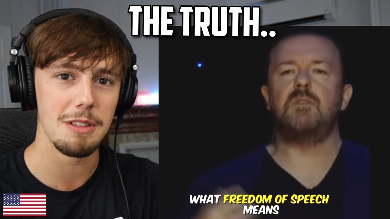 American Reacts to Ricky Gervais on Woke Culture