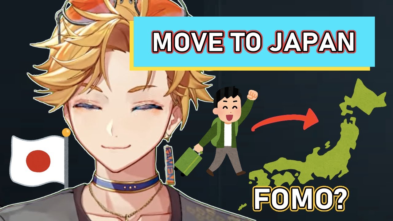 Wilson explains the reason why he moves to Japan