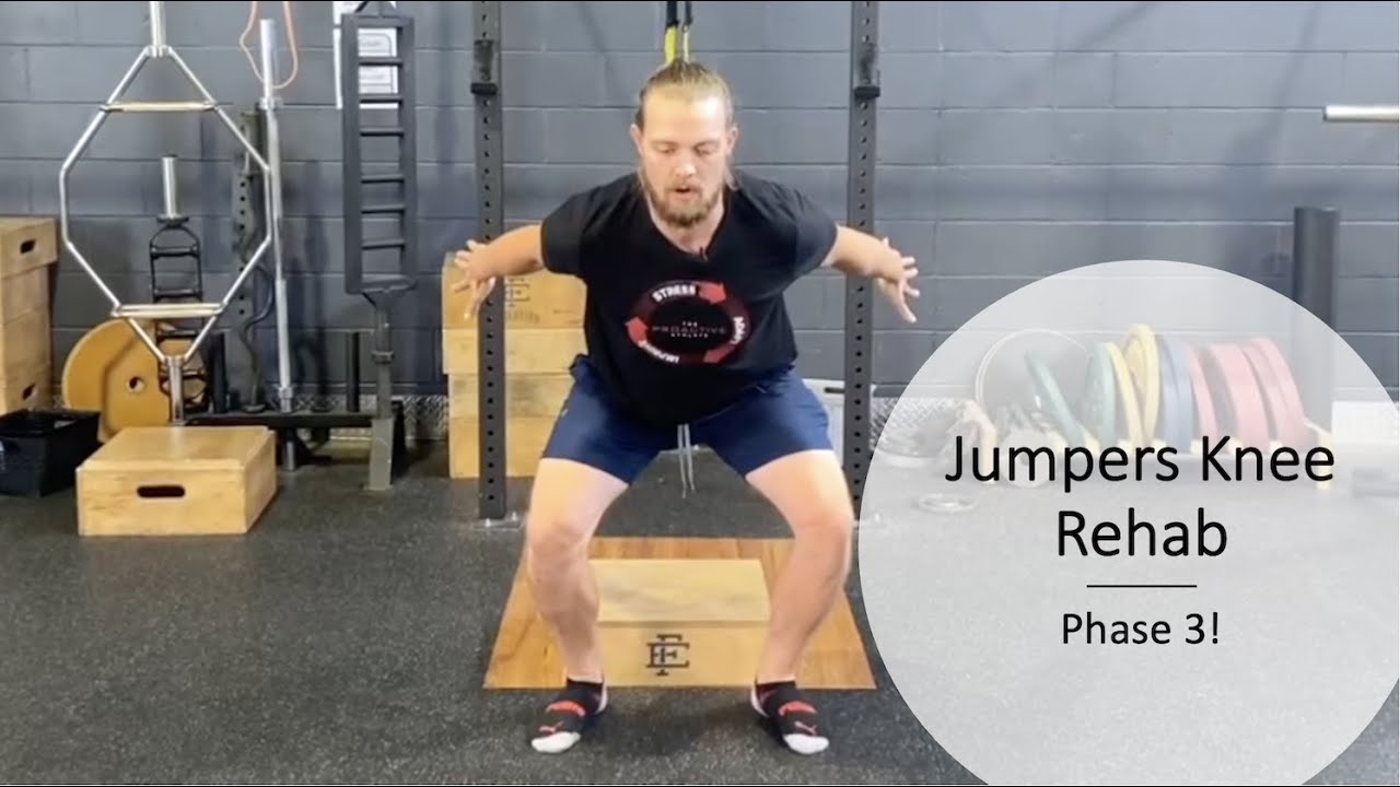 Jumpers knee aka patellar tendinopathy rehab phase 3