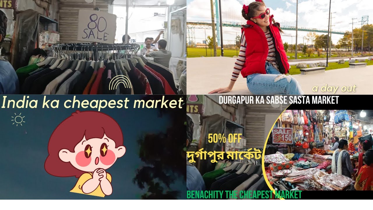 Durgapur Cheapest Market !! BENACHITY BAZAR !! Itna Sasta Soch Bhi Nhi Sakte😮