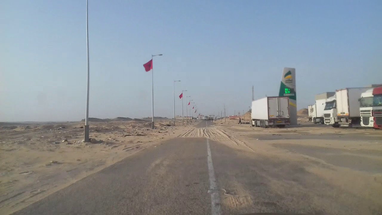Frontera Marruecos-Mauritania. Guergarat. 8 ago.