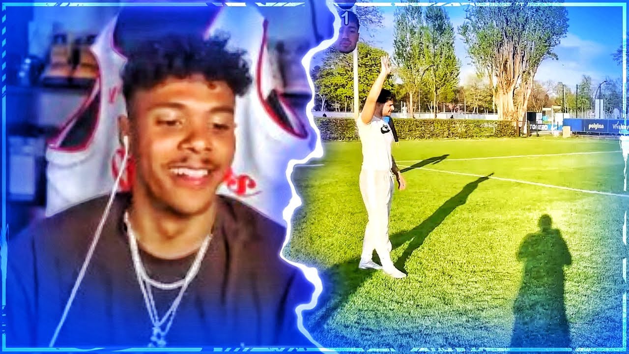Willy reagiert auf EliasN97 Fußballchallenge mit Sidney, Bilal und Marlon | NiklasWilson