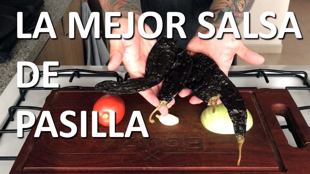 Así se Hace la Famosa Salsa de Chile Pasilla