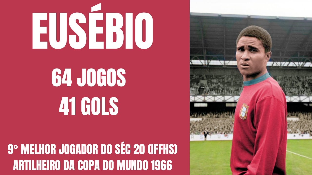 EUSÉBIO GOLS PELA SELEÇÃO DE PORTUGAL