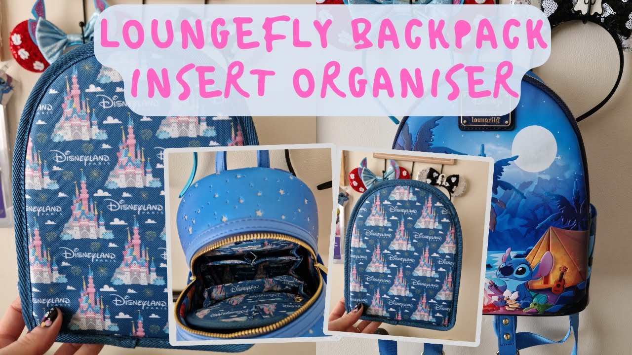 Disneyland Paris Loungefly bag Insert Organiser Review ✨ | Jessie May