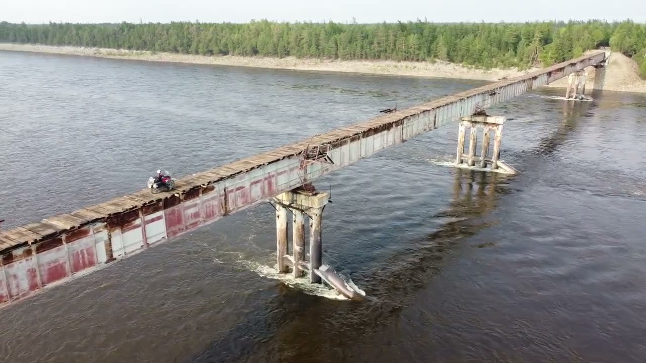 Витимский мост на мотоцикле 2024
