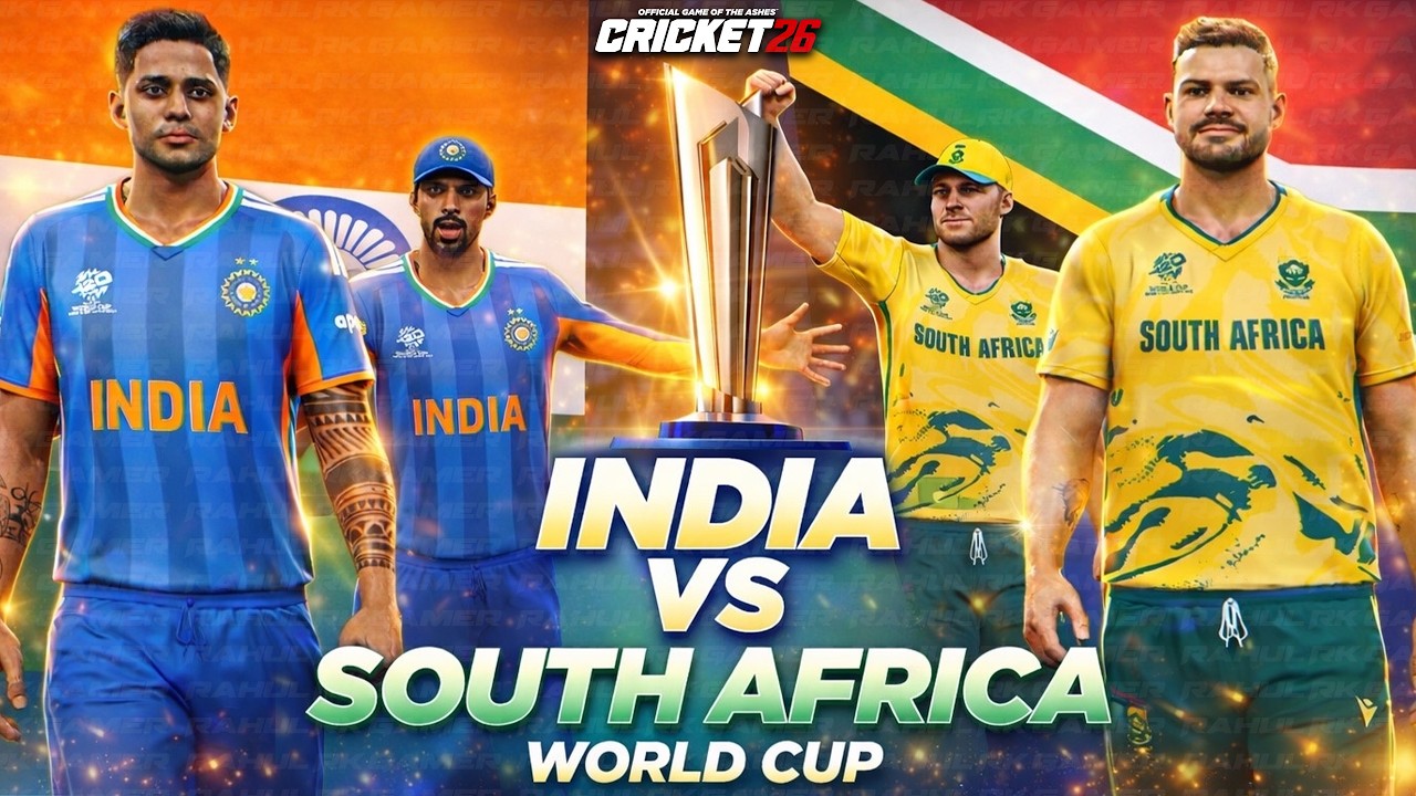 India vs South Africa T20 World Cup 2026 | Cricket 26 Match Highlights