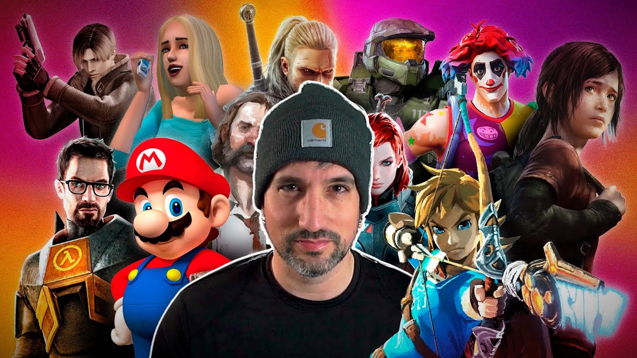 50 Curiosidades INCREÍBLES sobre VIDEOJUEGOS 🎮