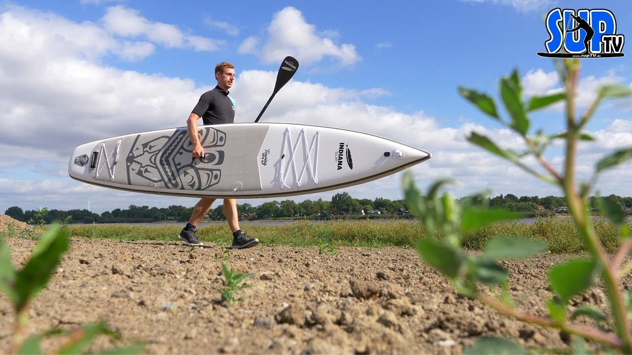 Indiana Touring 12.6S im Test: Sportliches & schnelles Touring iSUP für fortgeschrittene Paddler!