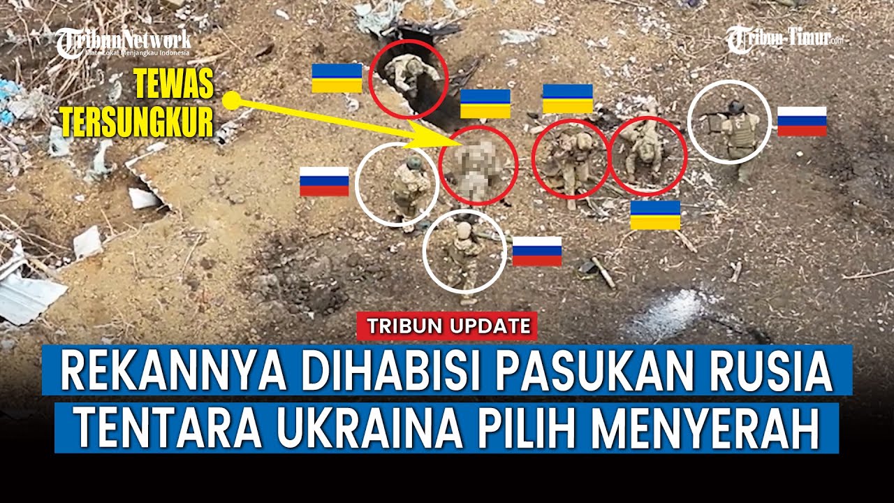 Pasukan Putin Serbu Markas Musuh, Tentara Ukraina Auto Angkat Tangan!