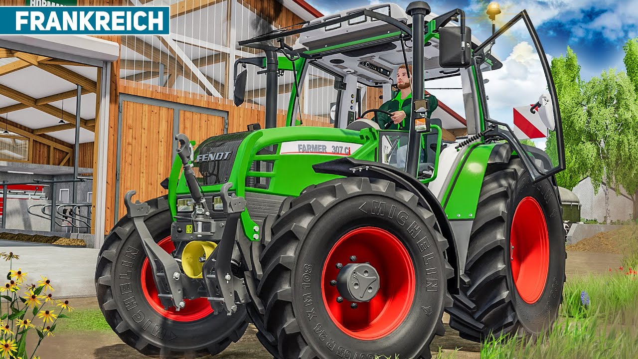 LS22 Frankreich #34: Neuer Schlepper: Fendt Farmer 300 f&uuml;r den Hof! | LANDWIRTSCHAFTS SIMULATOR 22