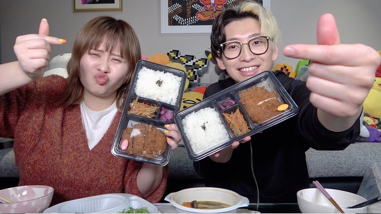 【話は尽きない】エミリンとウーバーイーツ食べ放題したら芸能人の話してたのに最終ヒカルのおとんが出てきたww