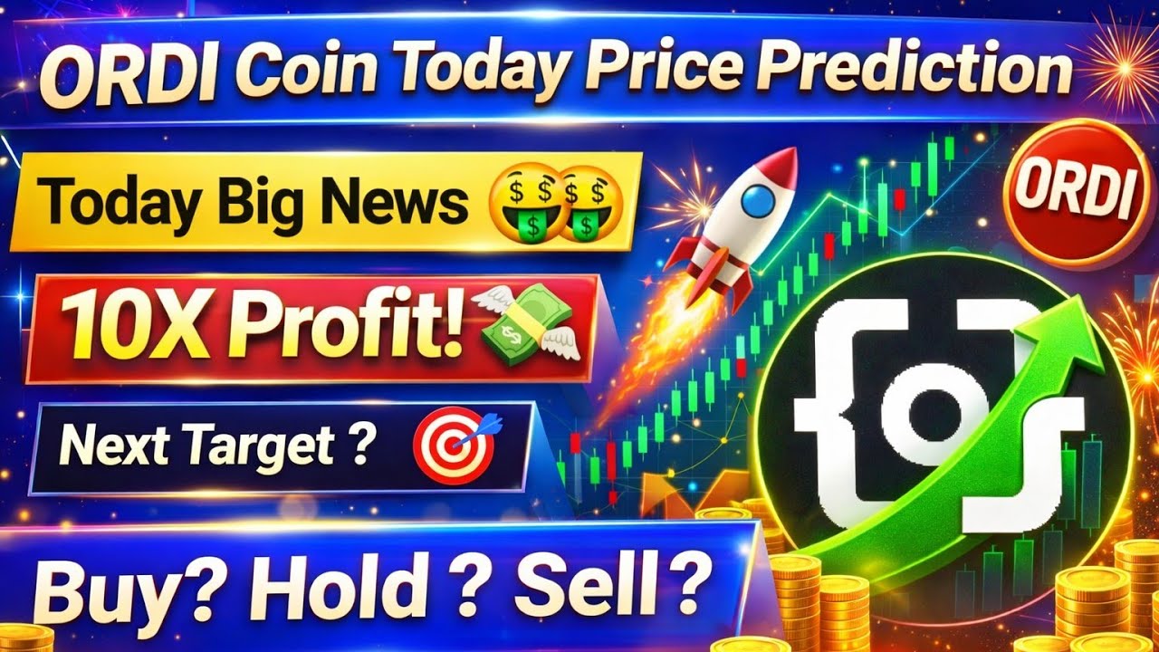 Ordi coin price prediction 2026 | Ordi coin today news | Ordi coin latest news | Ordi coin analysis