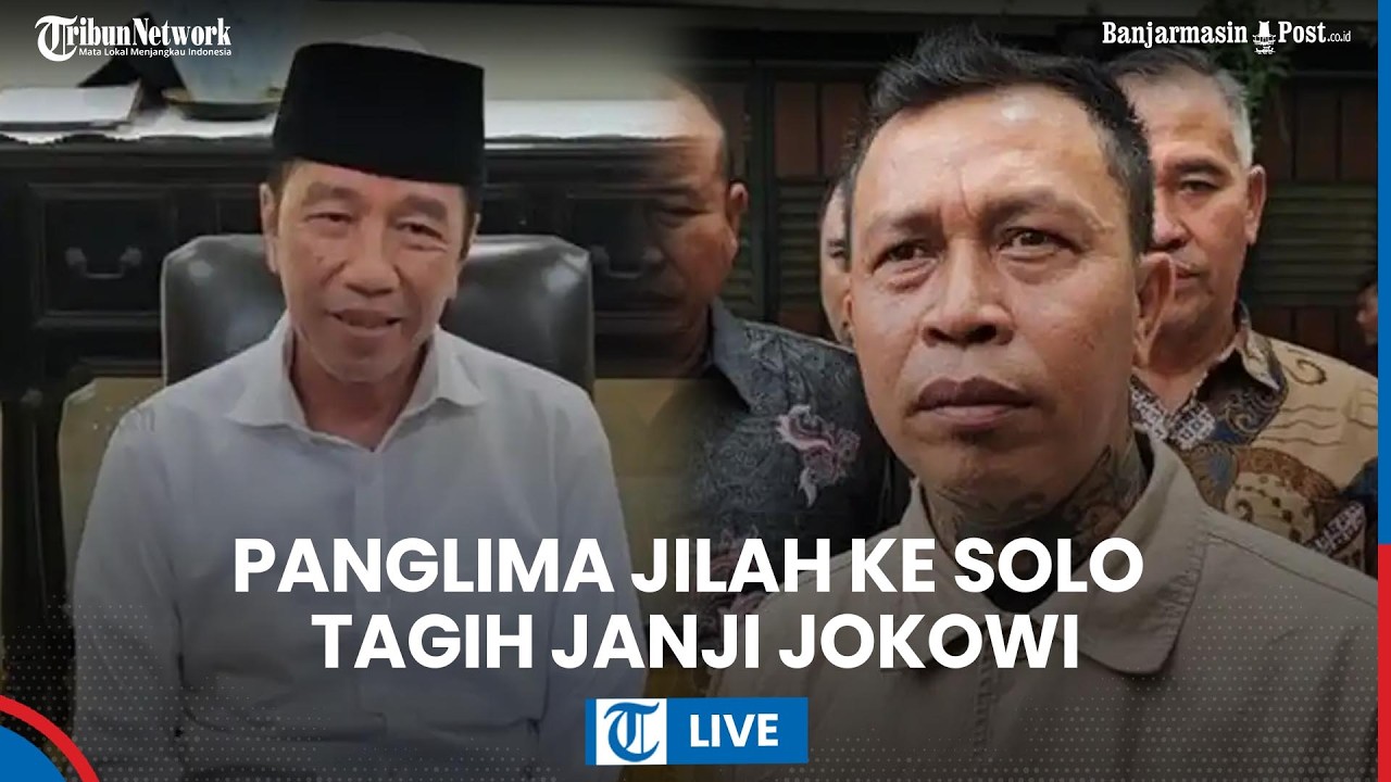 LIVE: Panglima Jilah Datangi Rumah Jokowi, Tagih Janji Pembangunan Dayak Center di IKN