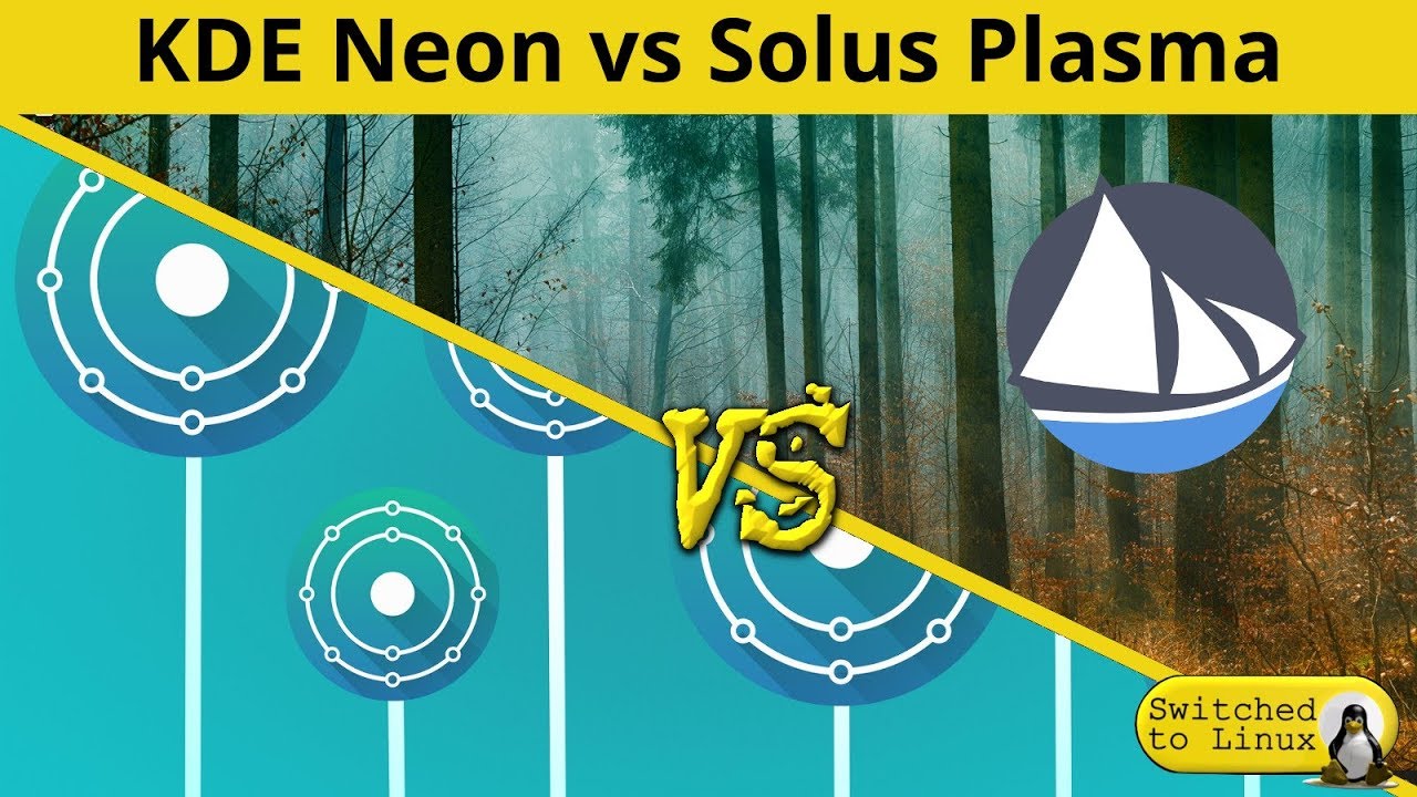 KDE Neon Vs Solus Plasma | DistroWars