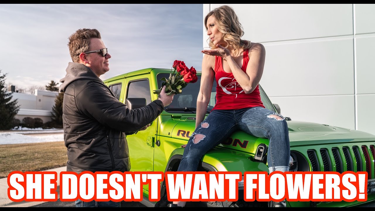 Valentine's Day Surprise for Kim! *Hint It's Jeep Parts!!!