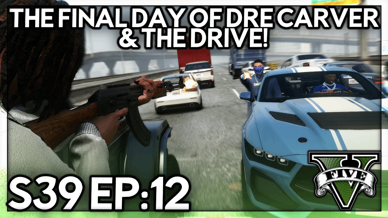 Эпизод 12: Последний день Дре Карвера и The Drive! | GTA RP | Grizzley World Chiraq