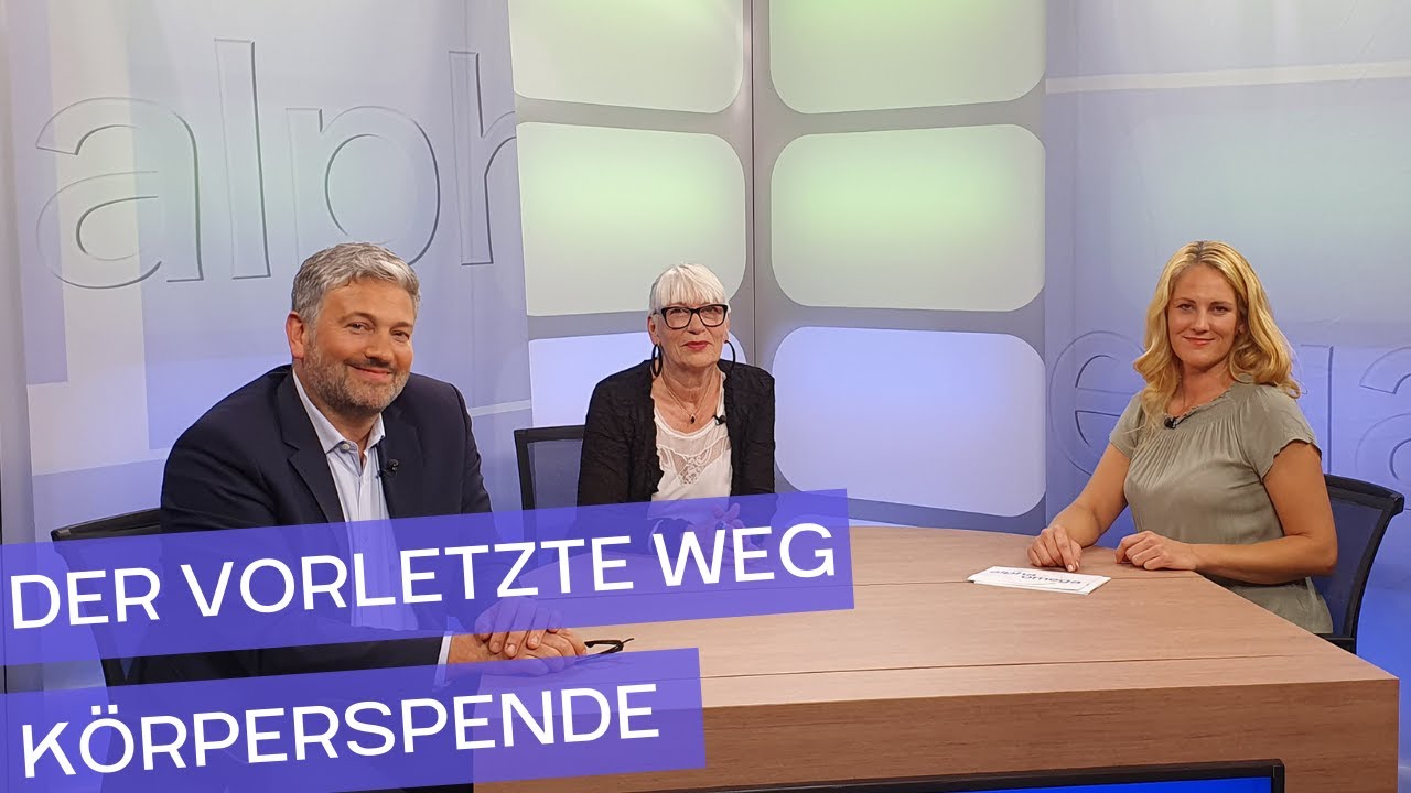Der vorletzte Weg – Körperspende | Alpha & Omega