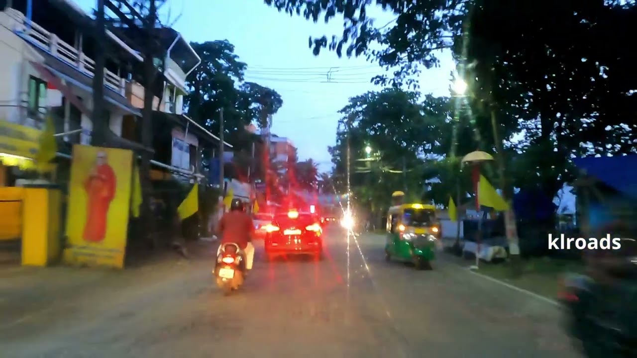 Drive from Kachani to Thampanoor via Nettayam, Vattiyoorkaavu, Idapazhanji, Vazhuthacaud
