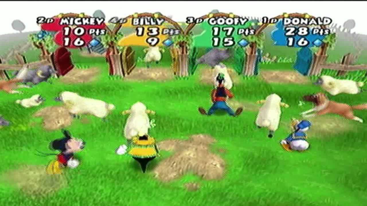 Disney's Party: Play In Pairs Mode (Sadly, No part 2)