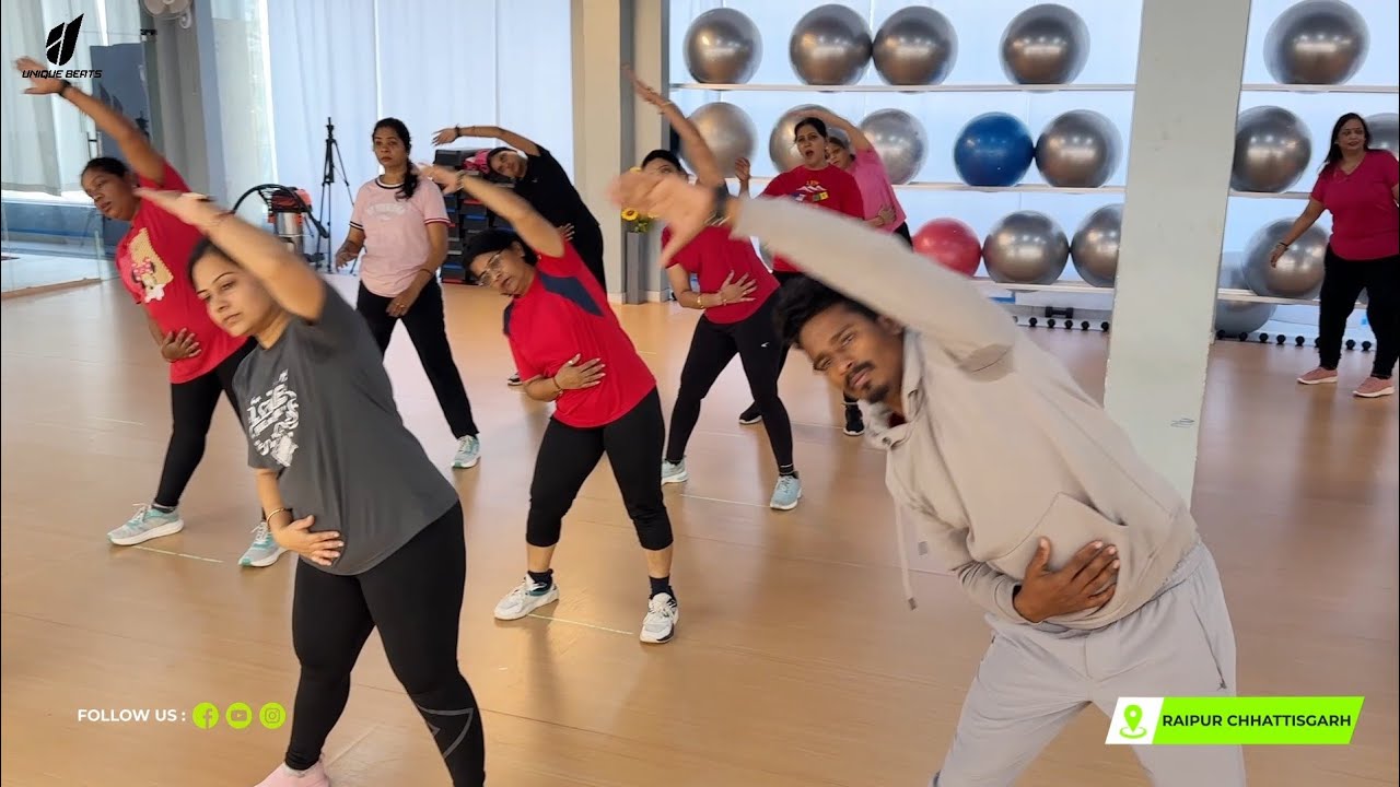 Workout Video | Zumba Fitness With Unique Beats | Vivek Sir