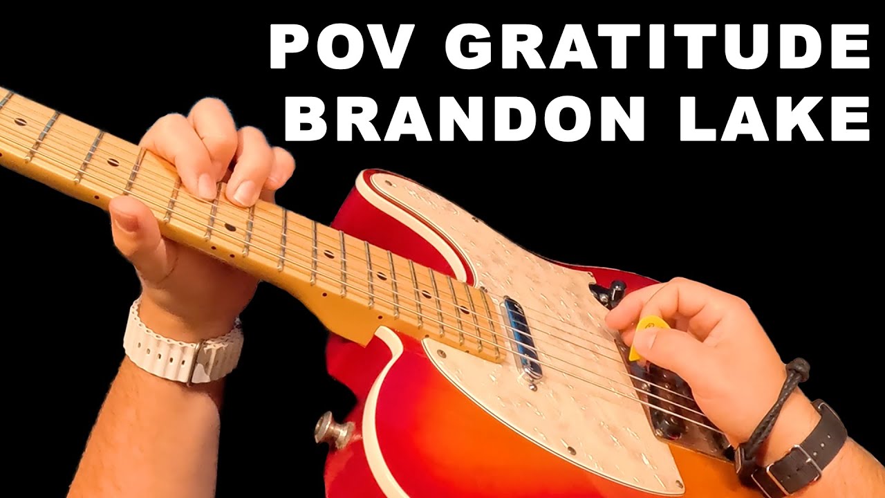 Gratitude - Brandon Lake (Guitar POV Cover) Helix, HX Stomp, POD Go, HX Effects patches