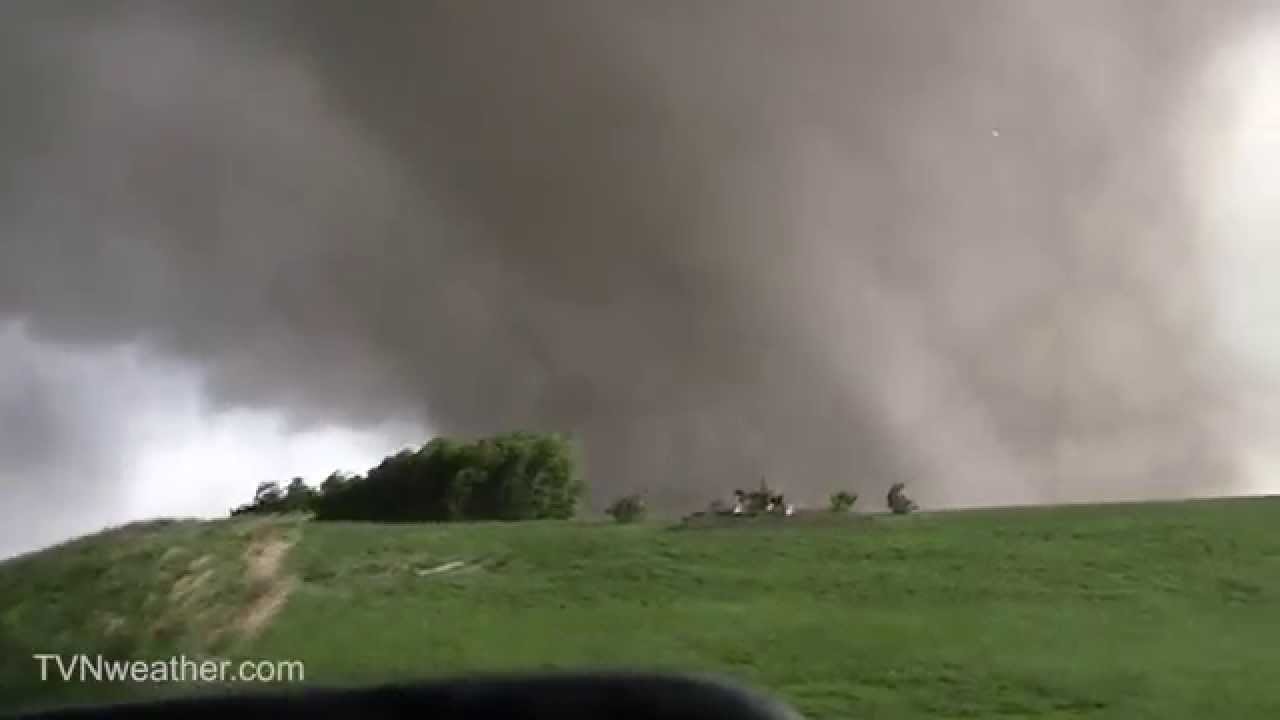 INTENSE tornado intercept! North of Coleridge, Nebraska June 17, 2014