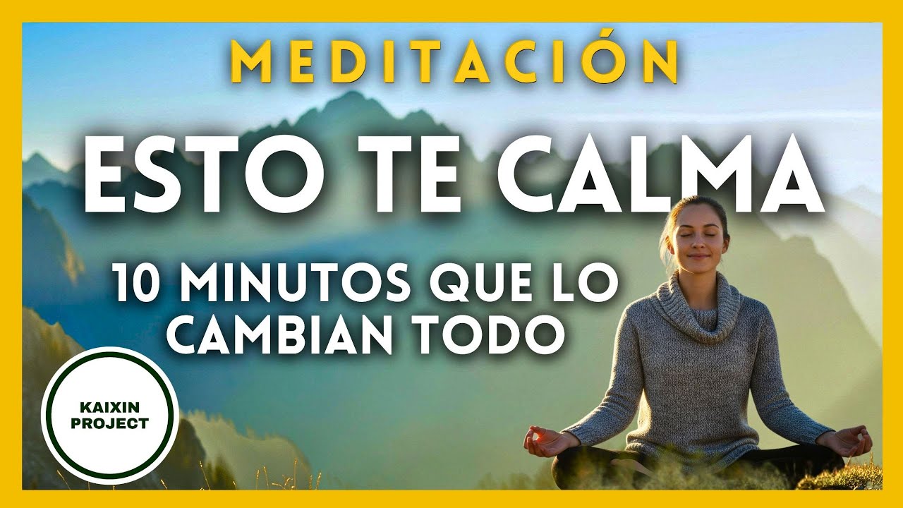 Meditación Guiada de 10 Minutos que Cambiará tu Día | Mindfulness para Calmar la Mente