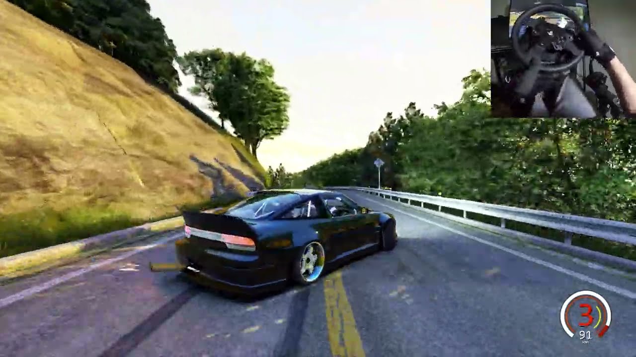 Assetto Corsa - Drifting Myogi Downhill / Thrustmaster T300RS Gameplay