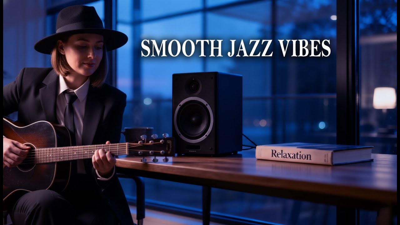 Chill Smooth Jazz Playlist 🌙 Relaxing Motivation Music for Peaceful, Happy Living